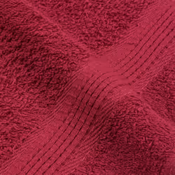 vidaXL Towels Kitchen Tea Towel Dish Towel Wash Towel 360 gsm 100% Cotton - bordeaux, 30 x 30 cm - Additional view 5