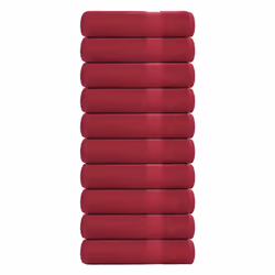 vidaXL Bath Towels 10 pcs Bordeaux 100x150 cm 360 gsm 100% Cotton towel