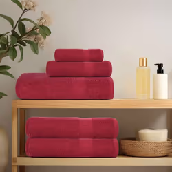 vidaXL Sauna Towels 4 pcs Bordeaux 80x200 cm 360 gsm 100% Cotton towel