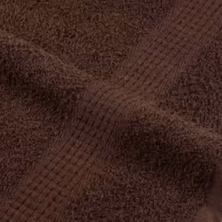 vidaXL Towels Kitchen Tea Towel Dish Towel Wash Towel 360 gsm 100% Cotton - brown, 30 x 30 cm - Additional view 5