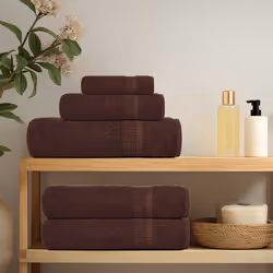 vidaXL Soap Towels 4 pcs Brown 30x30 cm 360 gsm 100% Cotton towel bath towel