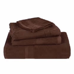 vidaXL Guest Towels 2 pcs Brown 30x50cm 360g/m 100% Cotton - Additional view 3