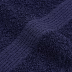 vidaXL Towels Kitchen Tea Towel Dish Towel Wash Towel 360 gsm 100% Cotton - navy blue, 30 x 30 cm - Additional view 5