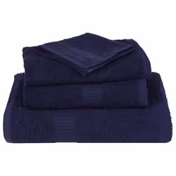 vidaXL 2 Piece Bath Towels 100 x 150 cm 360 g/m 100% Cotton