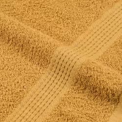 vidaXL Sauna Towels 10 pcs Gold 80x200 cm 360 gsm 100% Cotton towel bath towel - Additional view 5