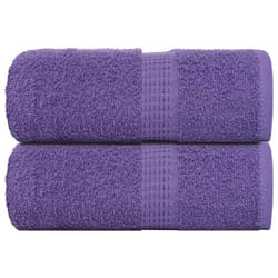 vidaXL Towels Kitchen Tea Towel Dish Towel Wash Towel 360 gsm 100% Cotton - purple, 30 x 30 cm