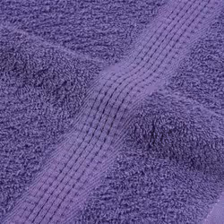 vidaXL Towels Kitchen Tea Towel Dish Towel Wash Towel 360 gsm 100% Cotton - purple, 30 x 30 cm - Additional view 5