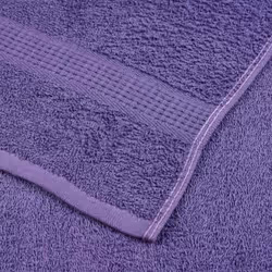 vidaXL Soap Towels 4 pcs Purple 30x30 cm 360 gsm 100% Cotton towel bath towel - Additional view 4