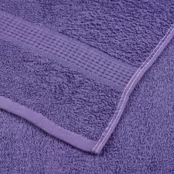 vidaXL Soap Towels 10 pcs Purple 30x30 cm 360 gsm 100% Cotton towel bath towel - Additional view 4