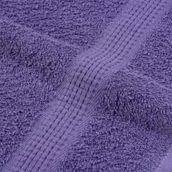 vidaXL Soap Towels 10 pcs Purple 30x30 cm 360 gsm 100% Cotton towel bath towel - Additional view 5