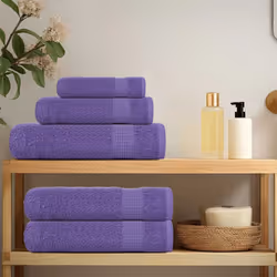 vidaXL Guest Towels 10 pcs Purple 30x50 cm 360 gsm 100% Cotton towel
