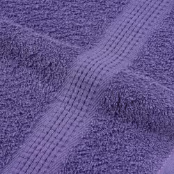 vidaXL Bath Towels 10 pcs Purple 100x150 cm 360 gsm 100% Cotton towel - Additional view 5