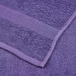 vidaXL Sauna Towels 4 pcs Purple 80x200 cm 360 gsm 100% Cotton towel - Additional view 4