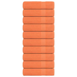 vidaXL Shower Towels 10 pcs Orange 70x140 cm 360 gsm 100% Cotton towel