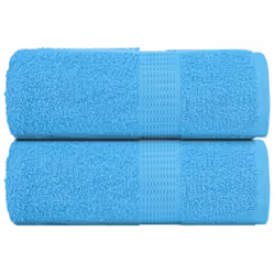 vidaXL Towels Kitchen Tea Towel Dish Towel Wash Towel 360 gsm 100% Cotton - turquoise, 30 x 30 cm