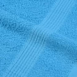 vidaXL Towels Kitchen Tea Towel Dish Towel Wash Towel 360 gsm 100% Cotton - turquoise, 30 x 30 cm - Additional view 5