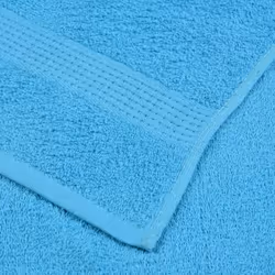 vidaXL Soap Towels 4 pcs Turquoise 30x30 cm 360 gsm 100% Cotton towel - Additional view 4