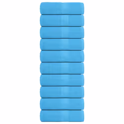 vidaXL Soap Towels 10 pcs Turquoise 30x30 cm 360 gsm 100% Cotton towel
