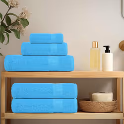 vidaXL Towels Kitchen Tea Towel Dish Towel Wash Towel 360 gsm 100% Cotton - turquoise, 30 x 50 cm