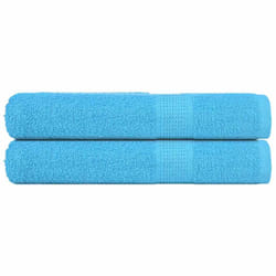 vidaXL Towels Kitchen Tea Towel Dish Towel Wash Towel 360 gsm 100% Cotton - turquoise, 80 x 200 cm