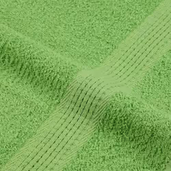 vidaXL Towels Kitchen Tea Towel Dish Towel Wash Towel 360 gsm 100% Cotton - apple green, 30 x 50 cm - Additional view 5