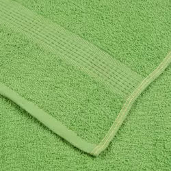 vidaXL Guest Towels 4 pcs Apple Green 30x50 cm 360 gsm 100% Cotton towel - Additional view 4