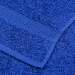 vidaXL Towel Set 8 Piece Tea Towel Hand Towel Wash Towel 360 gsm 100% Cotton - blue - Additional view 4