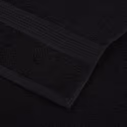 vidaXL Towel Set 8 Piece Tea Towel Hand Towel Wash Towel 360 gsm 100% Cotton - black - Additional view 4
