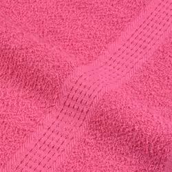 vidaXL Towel Set 6 Piece Tea Towel Hand Towel Wash Towel 360 gsm 100% Cotton - pink