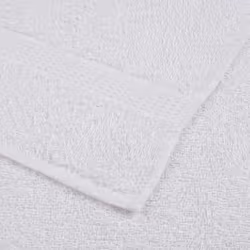vidaXL Towel Set Washroom Tea Towel Hand Towel Wash Towel 360 gsm 100% Cotton - white - Additional view 4