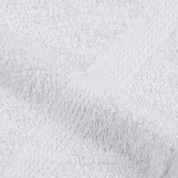 vidaXL Towel Set Washroom Tea Towel Hand Towel Wash Towel 360 gsm 100% Cotton - white - Additional view 5