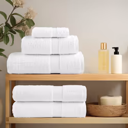 vidaXL Premium Sauna Towels Absorbent Bath Towel 2 pcs Grey 600gsm 100% Cotton - white, 30 x 30 cm