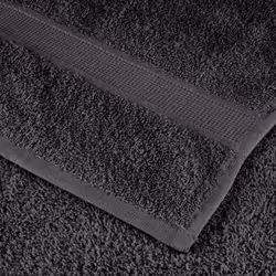 vidaXL Premium Hand Towels Shower Bath Towel Cream 600 gsm 100% Cotton - anthracite, 30 x 50 cm/ 10 pcs - Additional view 4