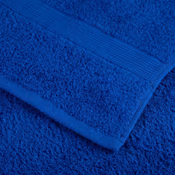 vidaXL Premium Hand Towels Shower Bath Towel Cream 600 gsm 100% Cotton - blue, 30 x 50 cm/ 10 pcs