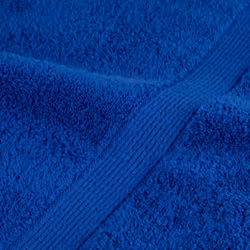 vidaXL Premium Sauna Towels Guest Bath Towel 10 pcs Gold 600gsm 100% Cotton - blue, 100 x 200 cm/ 10 pcs - Additional view 4