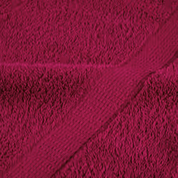 vidaXL Premium Sauna Towels Guest Bath Towel 10 pcs Grey 600gsm 100% Cotton - bordeaux, 100 x 200 cm/ 4 pcs - Additional view 5