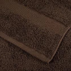 vidaXL Premium Sauna Towels Guest Bath Towel 10 pcs Grey 600gsm 100% Cotton - brown, 30 x 50 cm/ 10 pcs - Additional view 4
