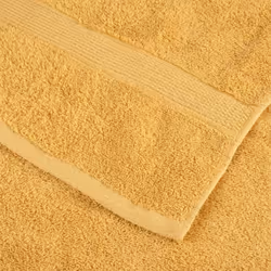 vidaXL Premium Soap Towels Hand Bath Towel 4 pcs Orange 600 gsm 100% Cotton - gold, 30 x 50 cm/ 10 pcs - Additional view 3