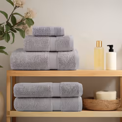 vidaXL Premium Sauna Towels Guest Bath Towel 10 pcs Gold 600gsm 100% Cotton - grey, 100 x 150 cm/ 10 pcs