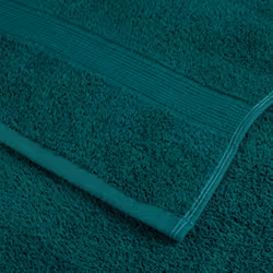 vidaXL Premium Sauna Towels Guest Bath Towel 10 pcs Grey 600gsm 100% Cotton - green, 100 x 150 cm/ 10 pcs - Additional view 4