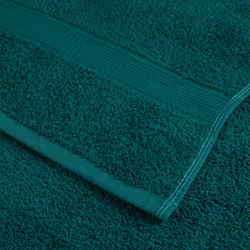 vidaXL Premium Sauna Towels Guest Bath Towel 10 pcs Grey 600gsm 100% Cotton - green, 80 x 200 cm/ 10 pcs - Additional view 4