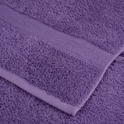 vidaXL Premium Sauna Towels Guest Bath Towel 10 pcs Gold 600gsm 100% Cotton - purple, 50 x 100 cm/ 10 pcs - Additional view 4
