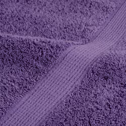 vidaXL Premium Hand Towels Shower Bath Towel Cream 600 gsm 100% Cotton - purple, 70 x 140 cm/ 4 pcs - Additional view 5