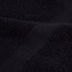 vidaXL Premium Sauna Towels Absorbent Bath Towel 2 pcs Grey 600gsm 100% Cotton - black, 30 x 30 cm - Additional view 5