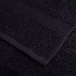 vidaXL Premium Sauna Towels Guest Bath Towel 10 pcs Gold 600gsm 100% Cotton - black, 30 x 30 cm/ 4 pcs - Additional view 4