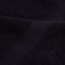 vidaXL Premium Sauna Towels Guest Bath Towel 10 pcs Grey 600gsm 100% Cotton - black, 50 x 100 cm/ 10 pcs - Additional view 5