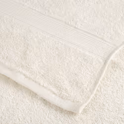 vidaXL Premium Sauna Towels Absorbent Bath Towel 2 pcs Grey 600gsm 100% Cotton - cream, 100 x 200 cm - Additional view 4