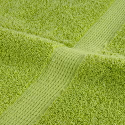 vidaXL Premium Hand Towels Shower Bath Towel Cream 600 gsm 100% Cotton - apple green, 50 x 100 cm/ 4 pcs - Additional view 5