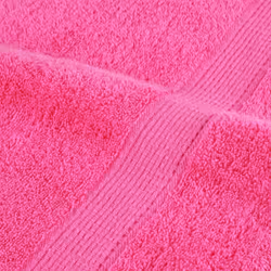 vidaXL Premium Soap Towels Hand Bath Towel 4 pcs Orange 600 gsm 100% Cotton - pink, 70 x 140 cm/ 4 pcs - Additional view 4