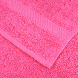 vidaXL Premium Soap Towels Hand Bath Towel 4 pcs Orange 600 gsm 100% Cotton - pink, 70 x 140 cm/ 4 pcs - Additional view 5